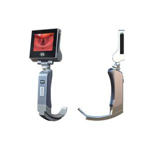 HD 5 Blades Reusable Video Laryngoscope 960X480 Intubation Devices Resolution