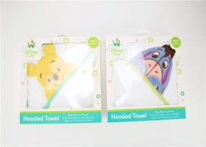 China Woven Terry Hooded Baby Swaddle Blankets For Bath Towel Soft Feeling wholesale