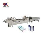 Box Unfolded Widest Paper Size 600mm Automatic Box Folding Gluing Machine Folder