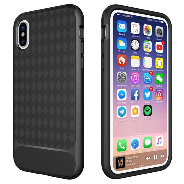 Quality 2017 Mobile phone accessories shockproof case tpu pc case for iphone x, for iphone 8 case hybrid, for iphone x armor cas for sale