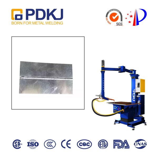 Seamless Table Top Spot Welder , Resistance Cnc Spot Welding Machine