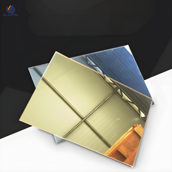 High Scratch Resistance Acrylic Sheet Mirror Finish For Contemporary Interior Design