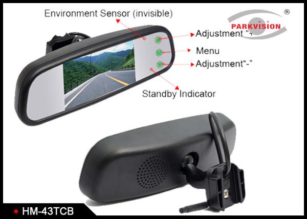 Quality High Brightness Mirror Mounted Reversing Camera With Changeable Bracket for sale