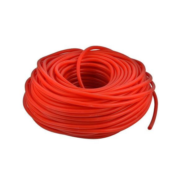 High Temperature Silicone Rubber Cord Hardness Shore 40-90 A , Yellow Color