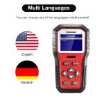 Konnwei KW860 Car Obd2 Scanner Code Reader with DTC explaination