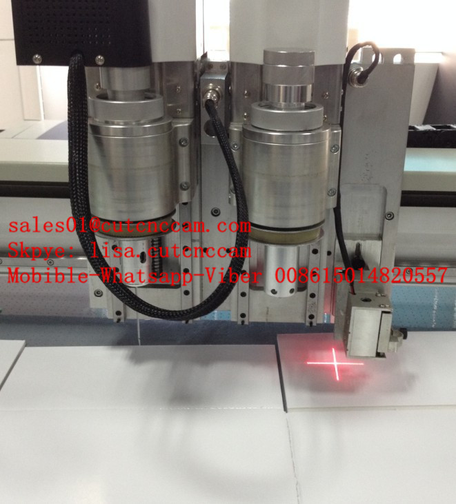 3D Corrugated Cardboard Flute Paper V Cutting Half Sample Cutting Machine