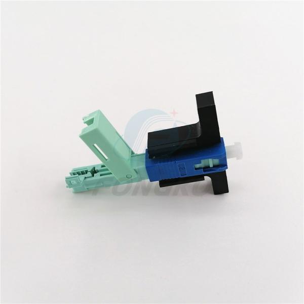 UPC Fast Connect Single Mode Fiber Sc Connector 50mm For FTTH