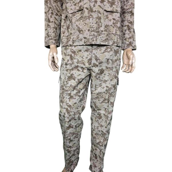 BDU Desert Digital Camo Uniform Set ndash 10 Strategic Pockets for Functionality in Desert Training Environments