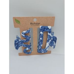 China Woman Acrylic Hair Accessories Claw Durable M Shape Rectangle wholesale