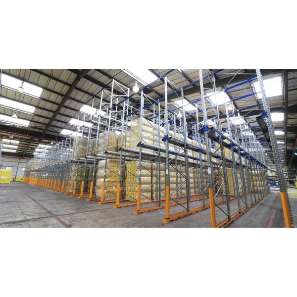 3 Tons Capacity Drive In Racking System / Industrial Warehouse Racking Systems