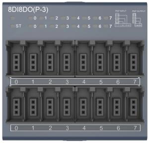 China Decowell Integrated I/O Multifunctional Modules 8DI8DO PLC Communication Module on sale