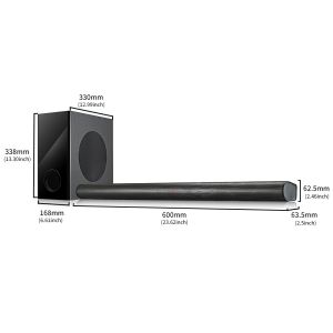 Powerful Wireless Bluetooth Multimedia Speaker System with Subwoofer and