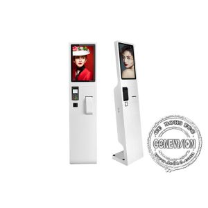 21.5 Inch Standalone Self Service Payment Touchscreen Kiosk