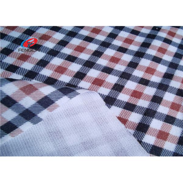 150gsm Print Super Soft 100% Polyester Faux Lint Tricot Fabric For Pajamas