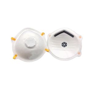 China Adjustable Nosepiece Disposable Respirator Mask Easy Breathing With Valve wholesale