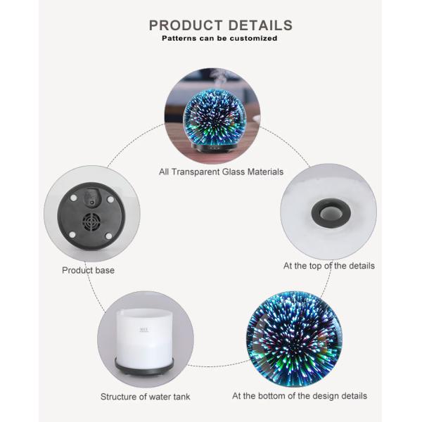200ml Premium Ultrasonic 3d Galaxy Diffuser