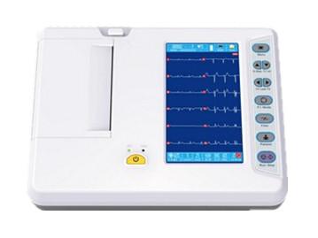Quality Portable Ecg Monitor ECG Monitoring System with 800*480 7 inch LCD / 40 Cases Storage for sale