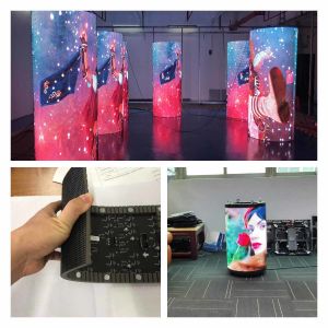 240x120mm P3mm Curved Led Display Screen 3840 High Refresh Rate