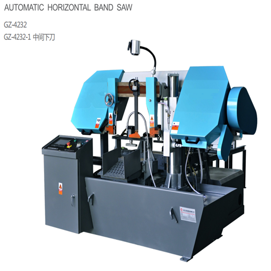 Energy Saving Automatic Bandsaw Machine With Hydraulic Feed Saw Frame
