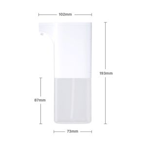 Touchless sensor foam soap dispenser