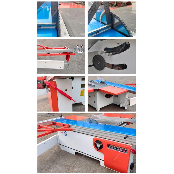 2300mm Sliding Table Length High Precision Panel Saw for Woodworking Cutting PVC Board