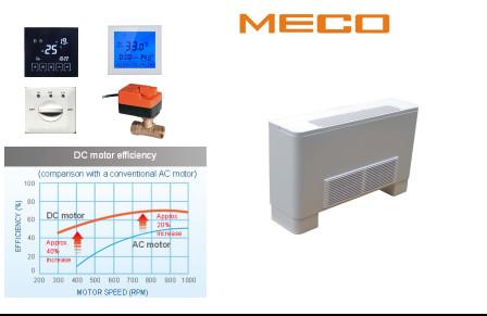 Quality CE 2 Pipe 200CFM Floor Standing Fan Coil Unit With Front Air And Bottom Air Return for sale