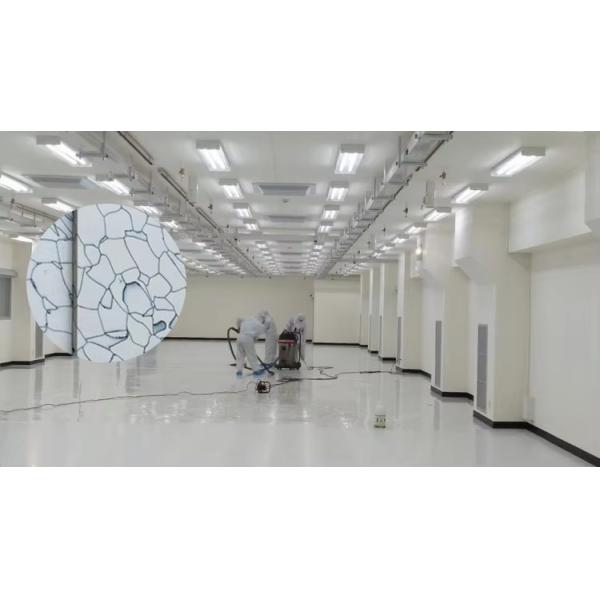 Conductive PVC ESD Flooring Tile 10^4-10^6 Ohm Customizable