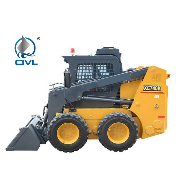 Xcmg Xc740k Small Skid Steer Loader With Attachments
