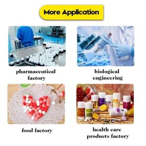 Foodstuff SS Continuous Electronic Rotary Tablet Press Machine