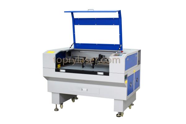 Quality Garment Fabric Leather Laser Cutting / Engraving Machine Double Head with Auto Laser Control (JM1280T) for sale
