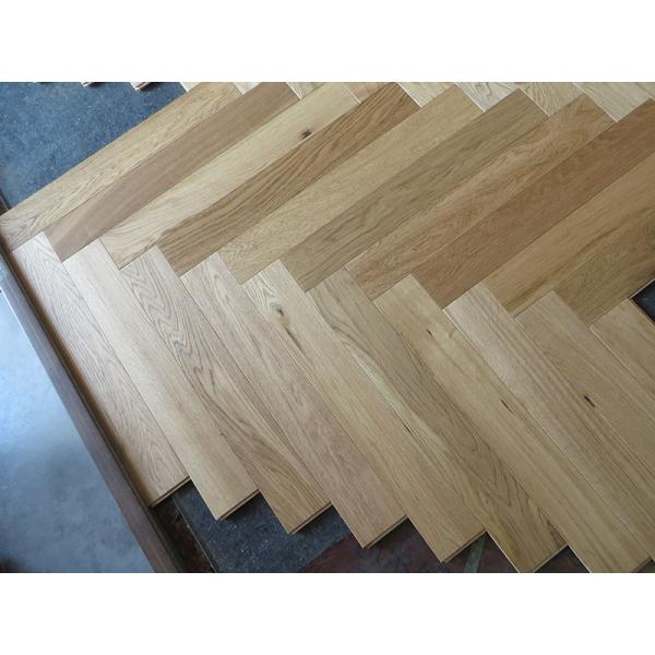 Matt Natural Oak Herringbone Engineered Parquet Flooring 600 X 70 X 10MM