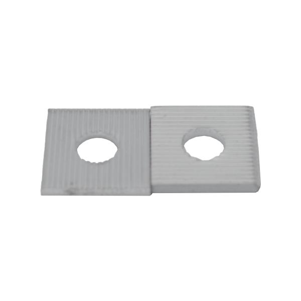 Quality Cladding Support System Square Plate Washer With Anodizing And Spraying Finish for sale