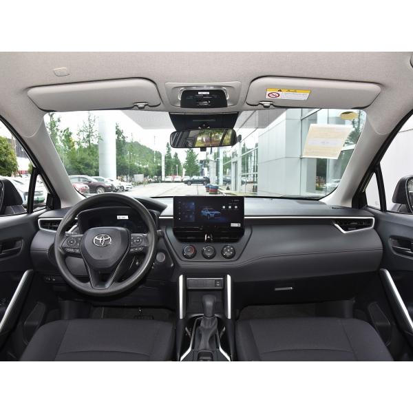 Highly Toyota Corolla Car With RWD Comfortable Fabric Seats Automatic Gearbox R15 Tires Rear Camera