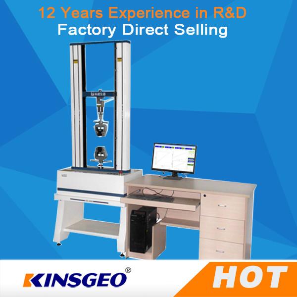Quality Servo Motor 100KN Rubber Tensile Testing Machine For Testing Peel / Bend Strength for sale
