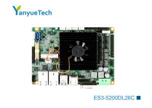 China ES3-5200DL26C​ 3.5”Sbc Single Board Computer Soldered On Board Intel®I5 5200U CPU 2LAN 6COM 12USB wholesale