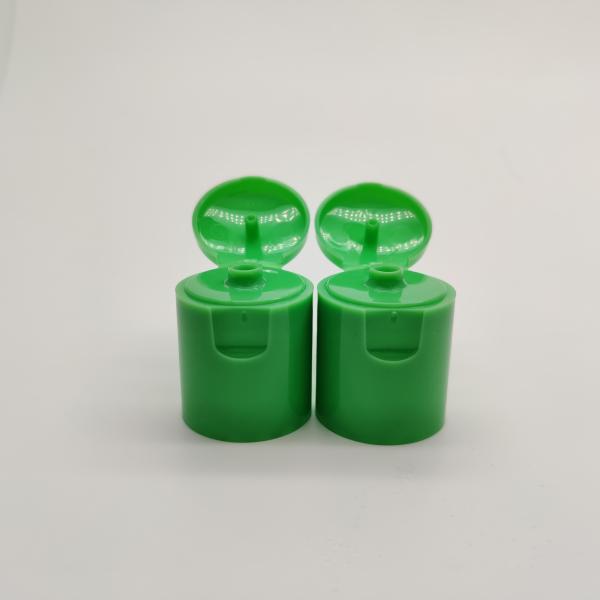 Conditioner Bottle 22/415 Plastic Flip Top Cap 22MM Green