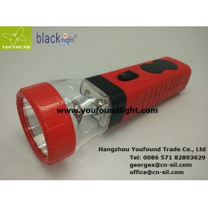 BN-403S Emergency Lighter Solar Rechargeable Torchlight LED Flashlight