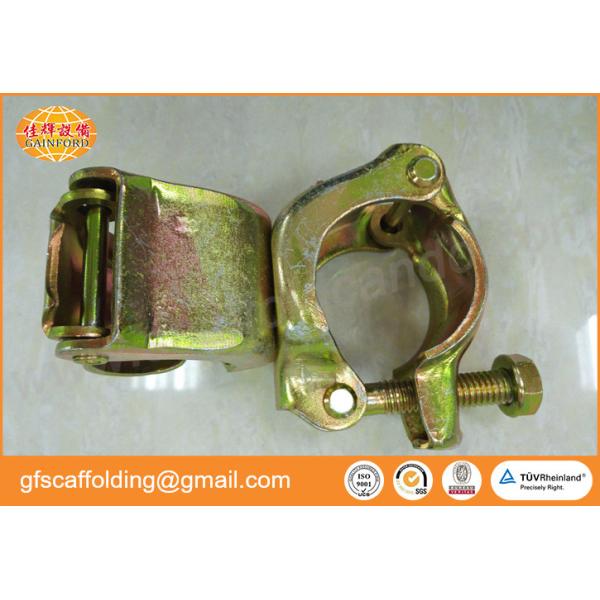 Japan double coupler fixed clamp 0.65KG for 48.6mm pipe in Scaffolding tunnel project