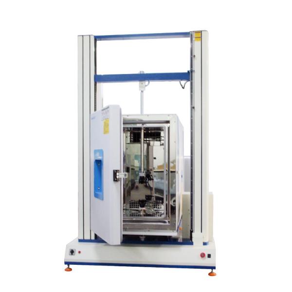 Quality Lab Universal Testing Machine With Environment Climatic Sumulation Testing Chamber for sale