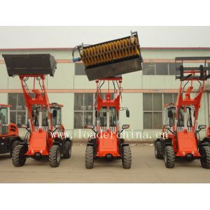 4WD 1.5T mini loader ZL15F with EURO III engine
