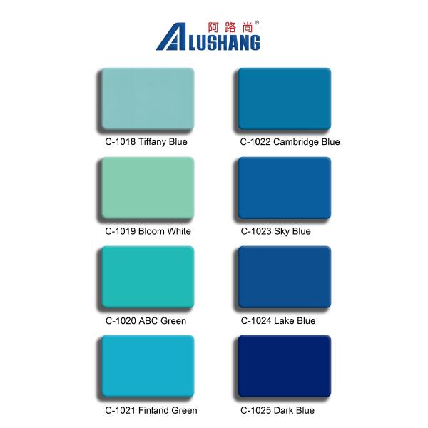 PVDF Aluminum Composite Panel 3mm 6mm for Building Wall Decoration