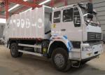 10CBM Compressed Garbage Collection Truck , LHD 4X2 Refuse Collection Vehicle