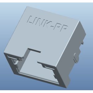 LPJE4715BGNL Low-Profile RJ45 Jack 8P8C Thru Hole PCB Mounting