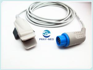 China Kontron 7138 Adult Spo2 Finger Sensor 12 Pin Connector TPU 3m Cable wholesale