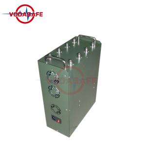 Lightweight Mobile Phone Signal Jammer 120W Portable With 8 Way Signal Shielding Parts