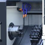 Advanced CNC Slant Bed Lathe Machine SL340 With Linear Guideway