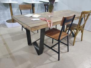 China Bistro Table base Steel Table Frame Industrial Table support Sturdy Dining table leg wholesale