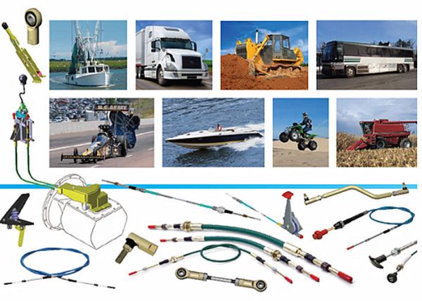Customize Different Control Cables Mechanical Control Cable Push Pull Control