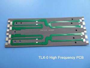 China TLX-0 2-layer rigid PCB Built On PTFE fiberglass composites with Immersion Gold RF Microwave Substrate wholesale