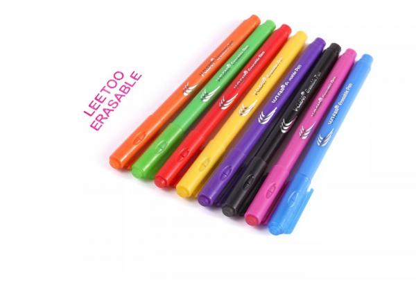 LeeToo Thermo Sensitive Gel Ink Pen For Offfice And School Writing, Colors Pen Holder, 8 Colors Ink